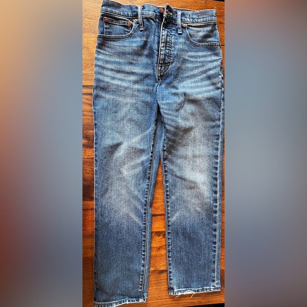 Madewell Classiv Straight Jean 27P